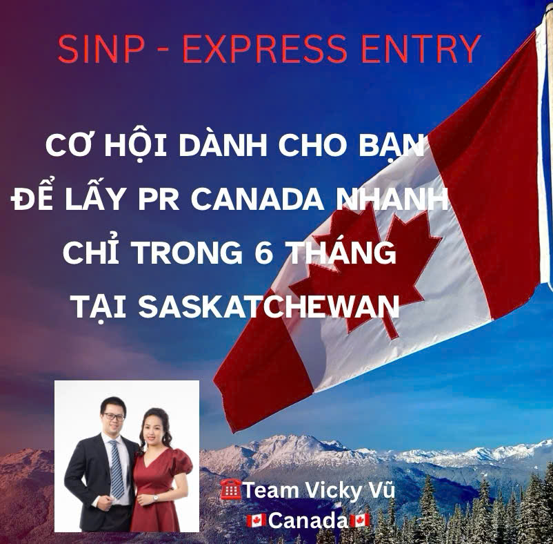 Muốn lấy PR Canada nhanh chỉ trong 6 tháng ? SINP – Express Entry chính là cơ hội dành cho các bạn ở&nbsp;Saskatchewan